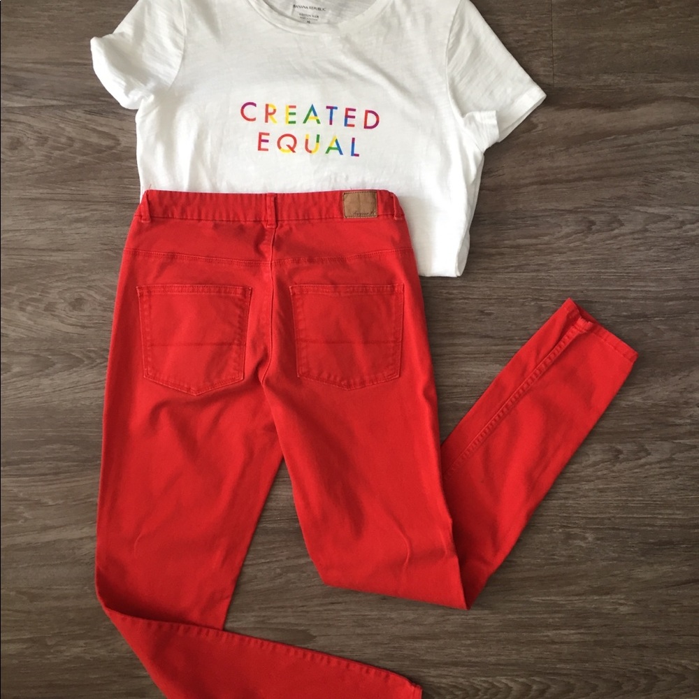 Red Skinnies | Forever 21